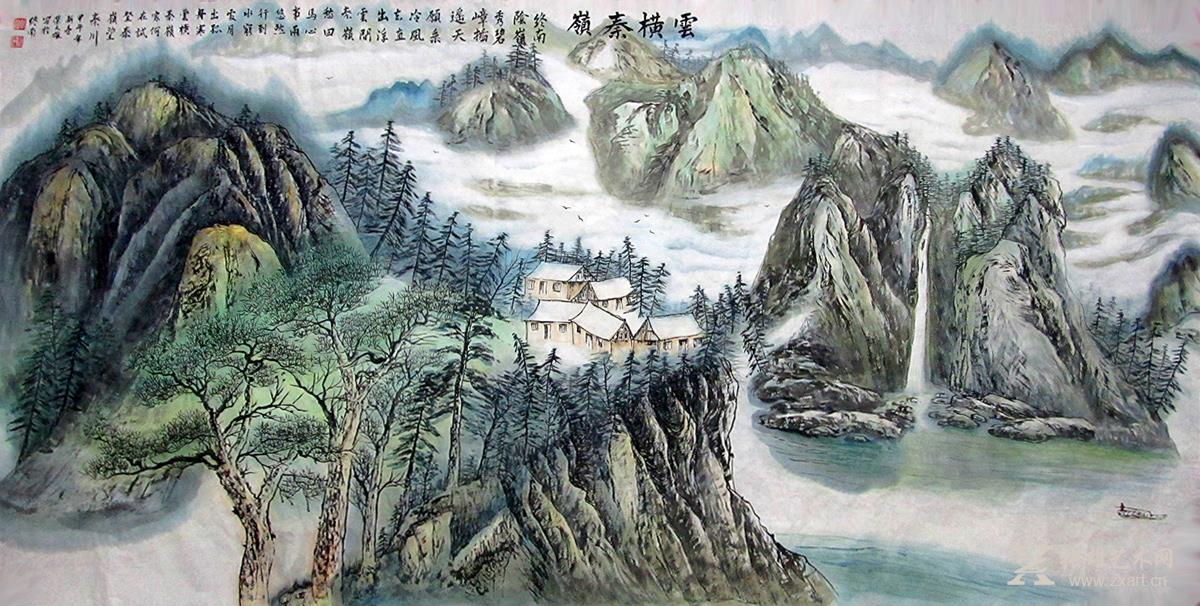 云横秦岭